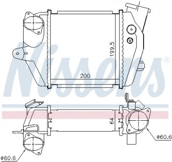 Вентилятор (комплект) MAZDA 5 (2005) 2.0 CITD NISSENS 96032