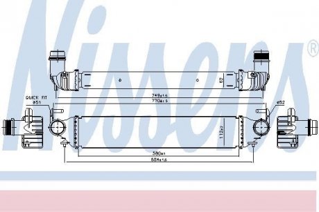 Аксессуар truck NISSENS 96166