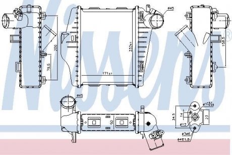 Інтеркулер NISSENS 96177 (фото 1)
