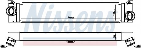 Интеркулер FT DUCATO(06-)2.0 JTD(+)[OE 0384.K1] NISSENS 96623