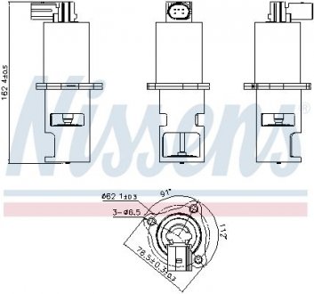 Клапан EGR First Fit NISSENS 98172