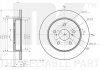 Диск гальмівний невентильований NK 3145181 (фото 1)