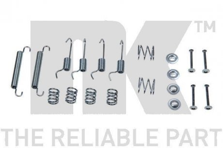 Комплект монтажний гальмівних колодок NK 79350008