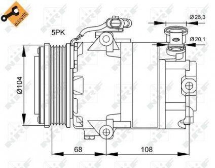 Компресор NRF 32082