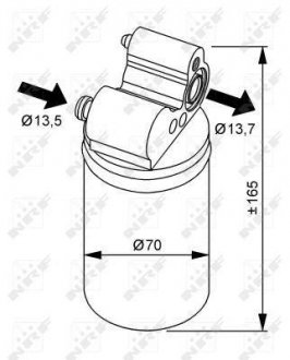 Осушувач кондиціонера NRF 33313