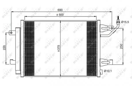 Конденсатор NRF 350073