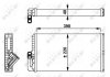Радіатор нагрівача NRF 54256 (фото 5)