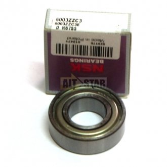 Підшипник кульковий NSK 6003ZZC3E