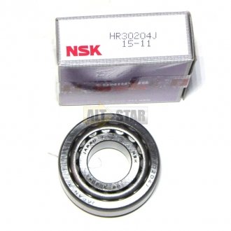 Підшипник роликовий NSK HR30204J 5