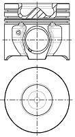 Поршень в комплекті на 1 циліндр, STD NURAL 87-140800-00
