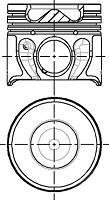 Поршень Ford Mondeo III 00-07, Ford Transit 00-06, Jaguar X-Type 01-09 NURAL 87-140800-10 (фото 1)