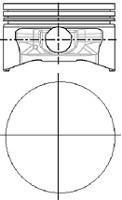 Поршень в комплекті на 1 циліндр, STD NURAL 87-209800-00