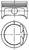 Поршень NURAL 87-424200-00