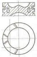 Поршень NURAL 87-436700-00