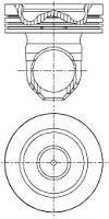 Поршень STD NU NURAL 87-437600-00 (фото 1)