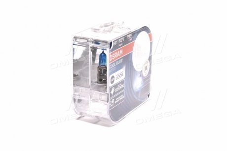 Лампа фарна H1 12V 80W P14, 5s COOL BLUE BOOST Next Gen компл. (вир-во) OSRAM 62150CBB-HCB