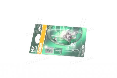 ЛАМПА H7 55W 12V PX26D10 - заміна на 64210ULT-1BL OSRAM 64210ULT-01B