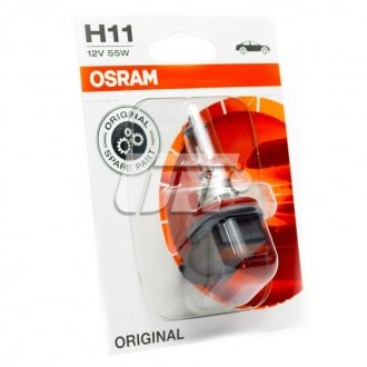 Автолампа (H11 12V 55W) OSRAM 64211-01B