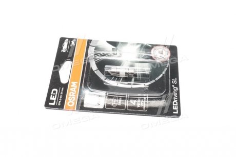 Лампа светодиодная C5W 12V 1W SV8.5 LEDriving SL (31mm) OSRAM 6438DWP-01B