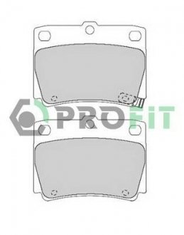 Колодки гальмівні дискові PROFIT 5000-1570