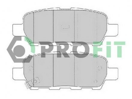Колодки гальмівні дискові PROFIT 5000-1693