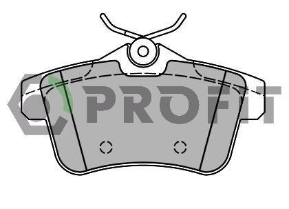 Колодки гальмівні дискові PROFIT 5000-4224
