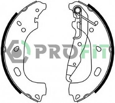 Колодки гальмівні барабанні PROFIT 5001-4055 (фото 1)