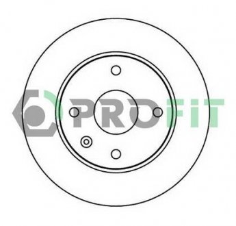 Диск гальмівний PROFIT 5010-2003