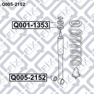 Сайлентблок Q-fix Q0052152