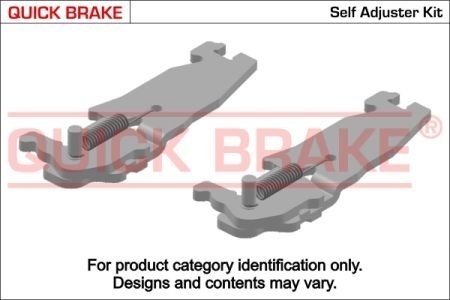 Елементи гальмівного супорта (РМК напрямних) QUICK BRAKE 102 53 064