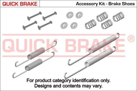 Гальмівні аксесуари (Монтажний комп-кт колодки) QUICK BRAKE 105-0016