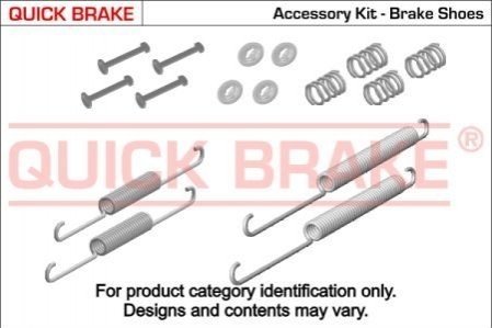 Гальмівні аксесуари (Монтажний комп-кт колодки) QUICK BRAKE 105-0501
