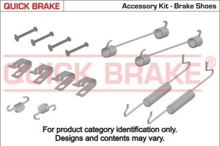 Гальмівні аксесуари (Монтажний комп-кт колодки) QUICK BRAKE 105-0610
