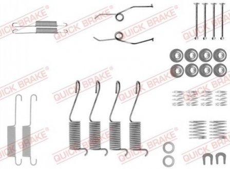 Гальмівні аксесуари (Монтажний комп-кт колодки) QUICK BRAKE 105-0697