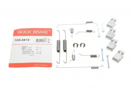 Монтажний комплект колодки QUICK BRAKE 105-0815