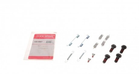 Гальмівні аксесуари (Монтажний комп-кт колодки) QUICK BRAKE 105-0867