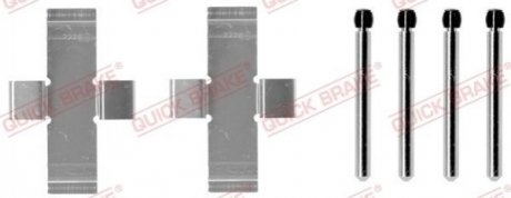 Гальмівні аксесуари (Монтажний комп-кт колодки) QUICK BRAKE 109-0904