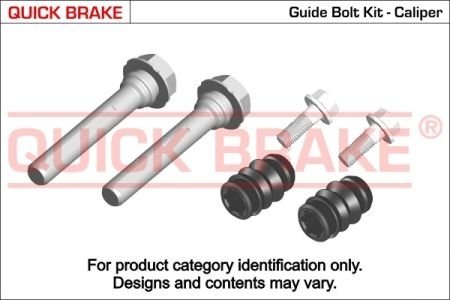 Направляюча супорта (переднього/к-кт) Toyota Corolla 99-08 (Lucas) QUICK BRAKE 113-1376X