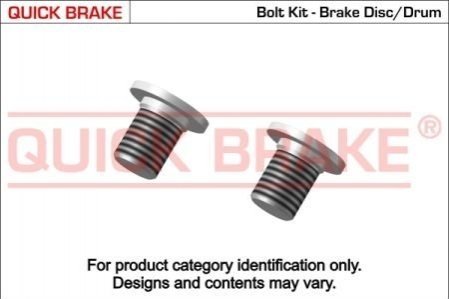 Болт гальмівного диска QUICK BRAKE 11663K