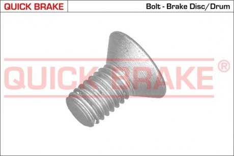 Гальмівні аксесуари (болт) QUICK BRAKE 11669