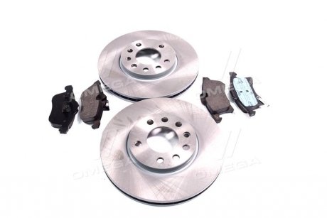 Комплект гальмівний передн. OPEL ASTRA H 05-,OPEL MERIVA 05-,OPEL ZAFIRA 05- (вир-во) REMSA 81036.00