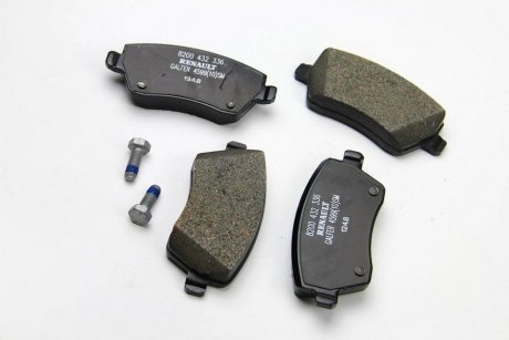 Колодки тормозные дисковые передние Clio III Modus Kangoo II Duster Sandero Captur RENAULT 410608481R