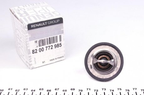 Термостат Duster/Logan/Clio/Kangoo/Megane I, II, III 1,4/1.6/2.0i 98- (88 C) RENAULT 8200772985 (фото 1)