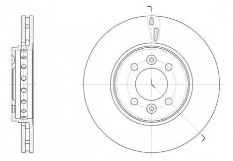 Гальмівний диск ROADHOUSE 61499.10