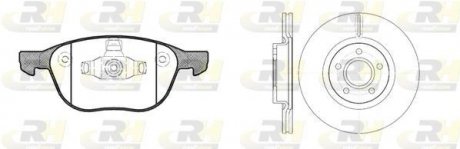 Гальмівний комплект (Диски RH 6711.10 + Колодки RH 21082.00) ROADHOUSE 81082.01