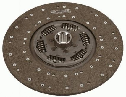 Диск зчеплення 16S-151 ZF під первинний вал 51 мм 1878 008 030 SACHS 1878008030
