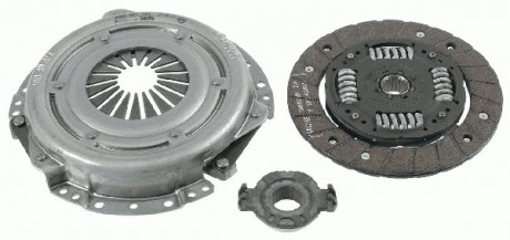 Сцепление CITROEN SAXO, PEUGEOT 106 II, 206, 306 1.0-1.4 93- (Пр-во) SACHS 3000 836 701