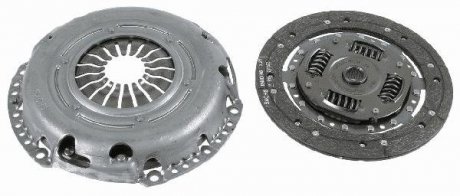 Комплект сцепления FORD MONDEO IV, FIESTA VI 1.6-1.6 TI SACHS 3000 951 024 (фото 1)