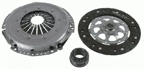 Комплект сцепления AUDI, SEAT, SKODA, VW 1.8-1.8T-2.0 95-10 (Пр-во) SACHS 3000 951 210