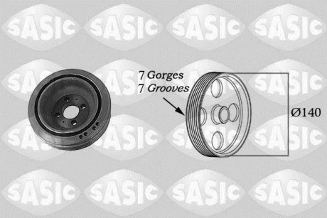 Шкив коленвала SASIC 2156032